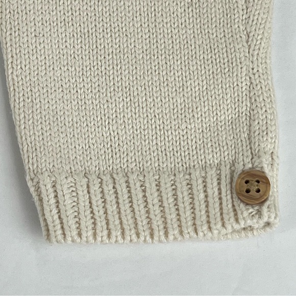 Marks & Spencer Cute Infant 2 Piece Set Natural Cotton Wrap Top and Bottoms Bear - Picture 6 of 15